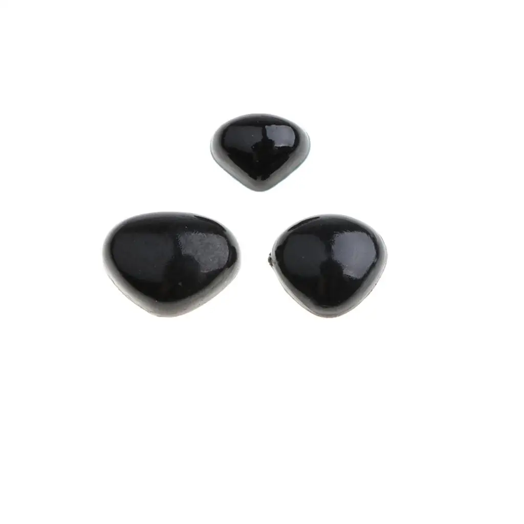 Nariz triangular de plástico para muñecos de peluche 3D