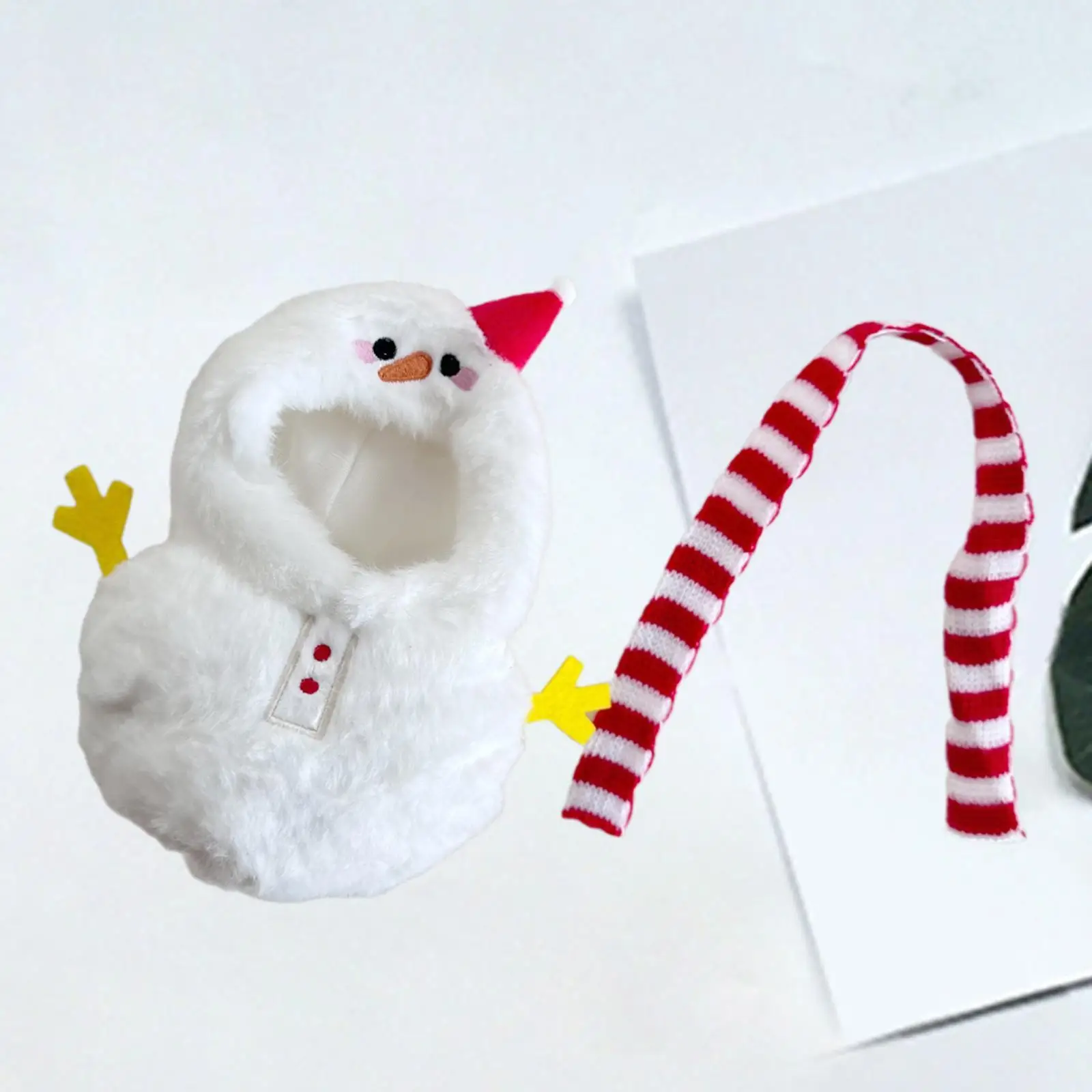 Doll Clothes Romper Dress up Adorable for Kids Birthday Gift Decoration Stylish Snowman Costume Doll Outifits for 17cm Doll