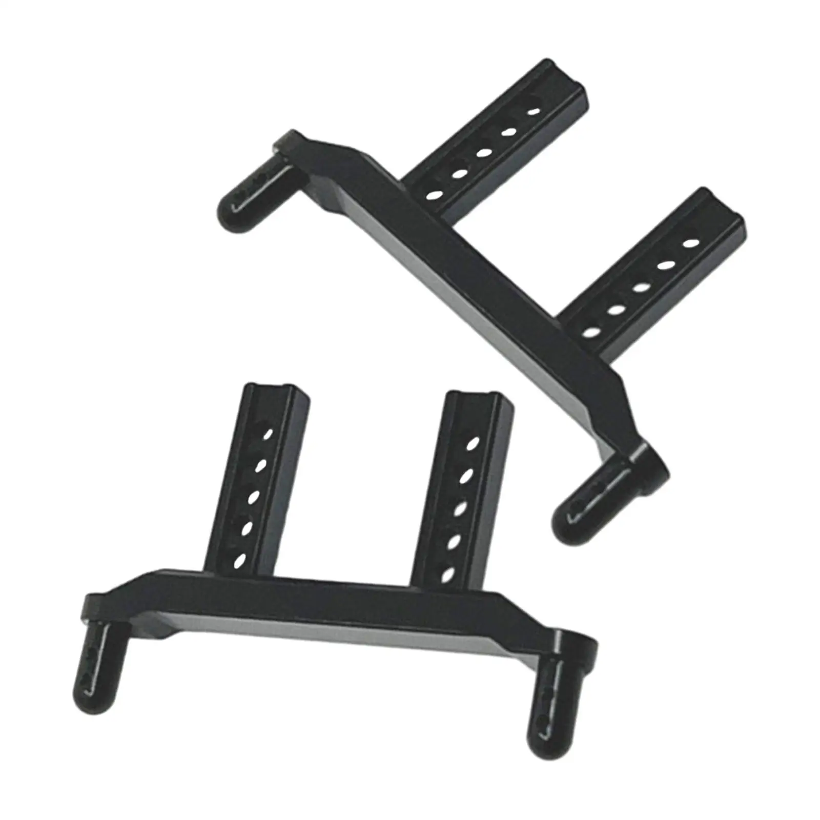 2 Pieces 1/16 Aluminum Body Post Mounts Easy to Install Model Accessory Upgrade Parts for Scy 16101 16201 16102 16106 Vehicles
