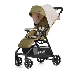 Cochecitos ligeros de 360 grados, cochecito que puede sentarse y acostarse, sistema de cochecito plegable de viaje para recién nacidos, equipaje compacto para niños y