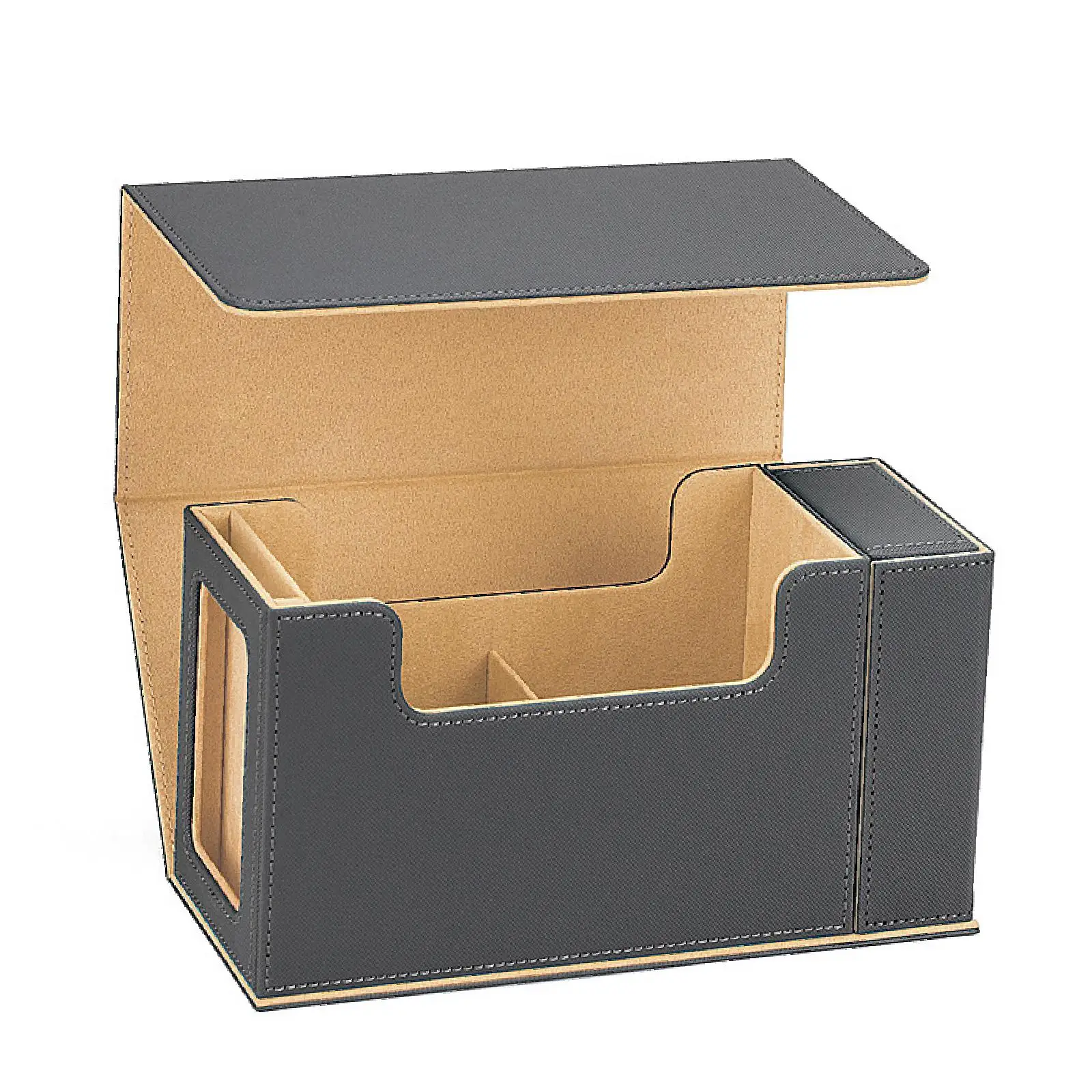 Card Deck Box Card Storage Case Closure Container Card Deck Case Card Holder for Baseball Card, Collectible Cards