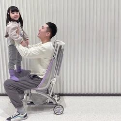 Silla de paseo ligera y plegable para bebé