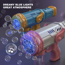 Pistola automática de burbujas para niños – Juguete exterior