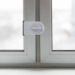 Cerradura seguridad ventanas corredizas restrictor infantil metal