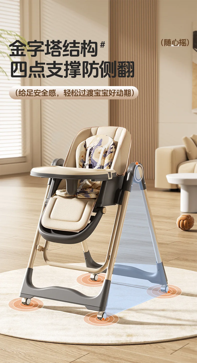 Mesa de comedor multifuncional para bebé