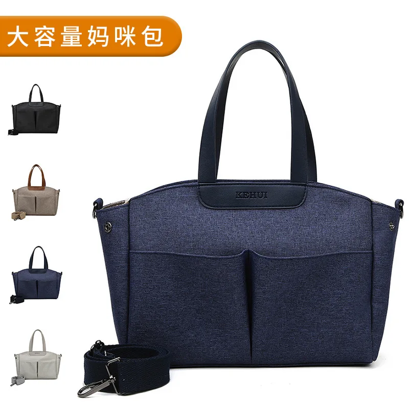 Bolso bandolera maternal de gran capacidad y estilo moderno - imagen 3
