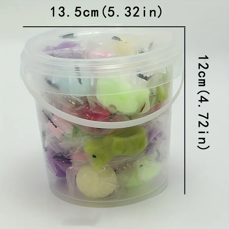 Juguetes blandos de Mochi para niños, Mini Kawaii, animales, alivio del estrés, paquete blando con caja de almacenamiento - imagen 2