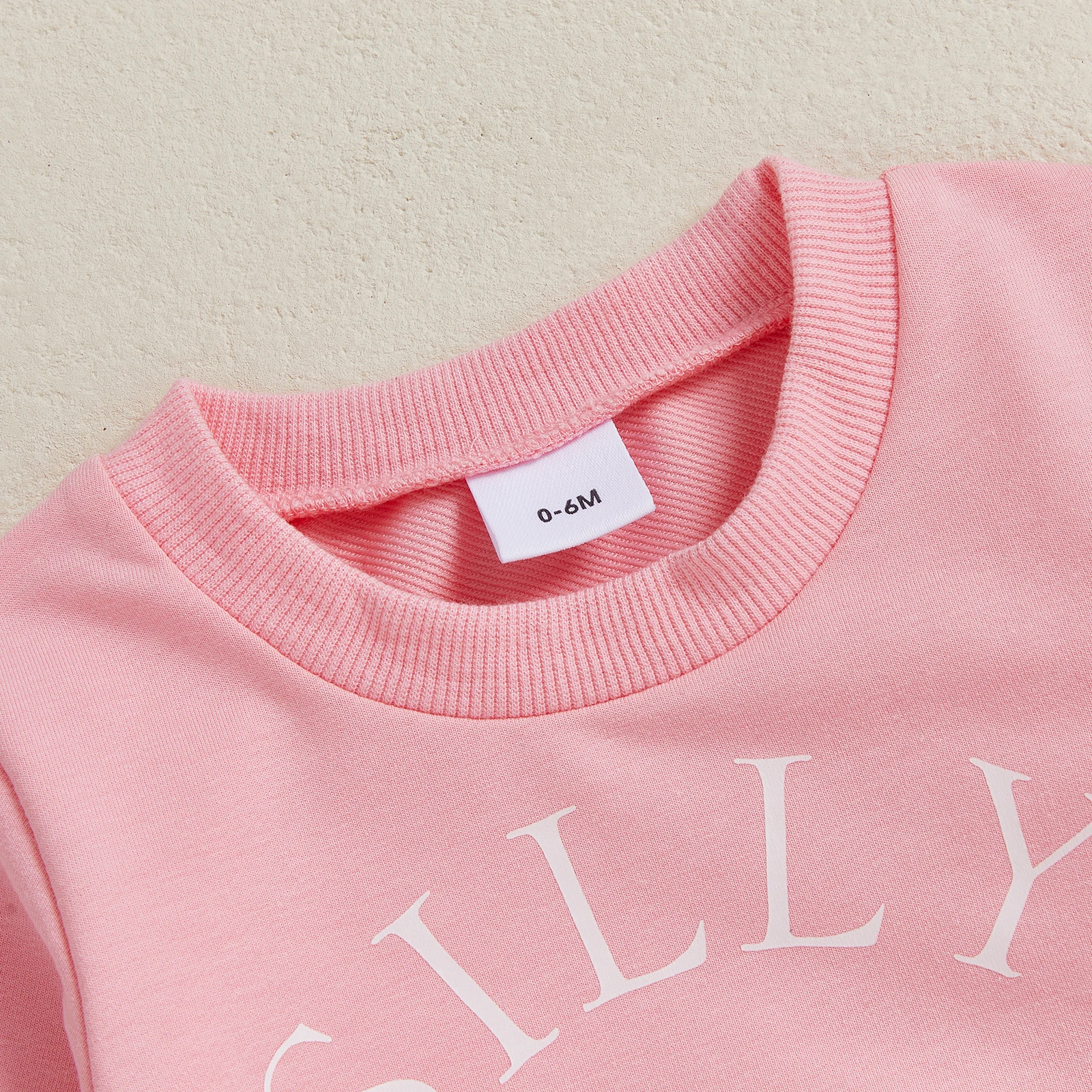 Conjunto de otoño para niñas pequeñas, jersey de manga larga con estampado de ganso a la moda, pantalones con lazo y bolsillo, traje de 2 piezas - imagen 3