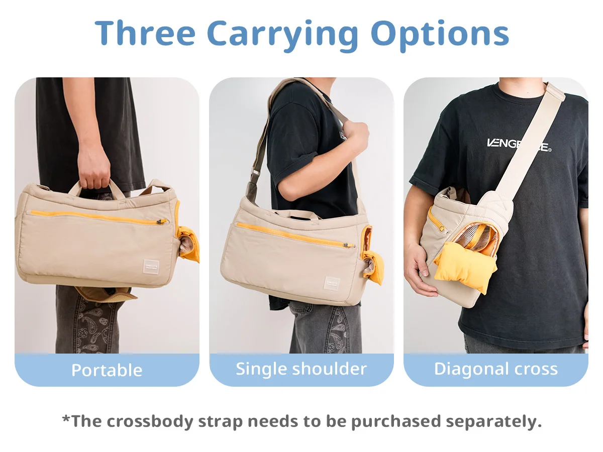 Mochila plegable para transportar mascotas para perros pequeños y medianos, bolsa de viaje para perros de lado suave aprobada por aerolínea con malla transpirable - imagen 4