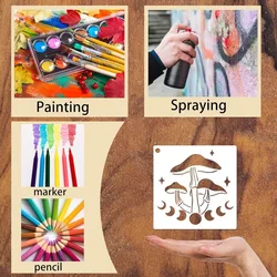 Setas decorativas reutilizables para habitación infantil