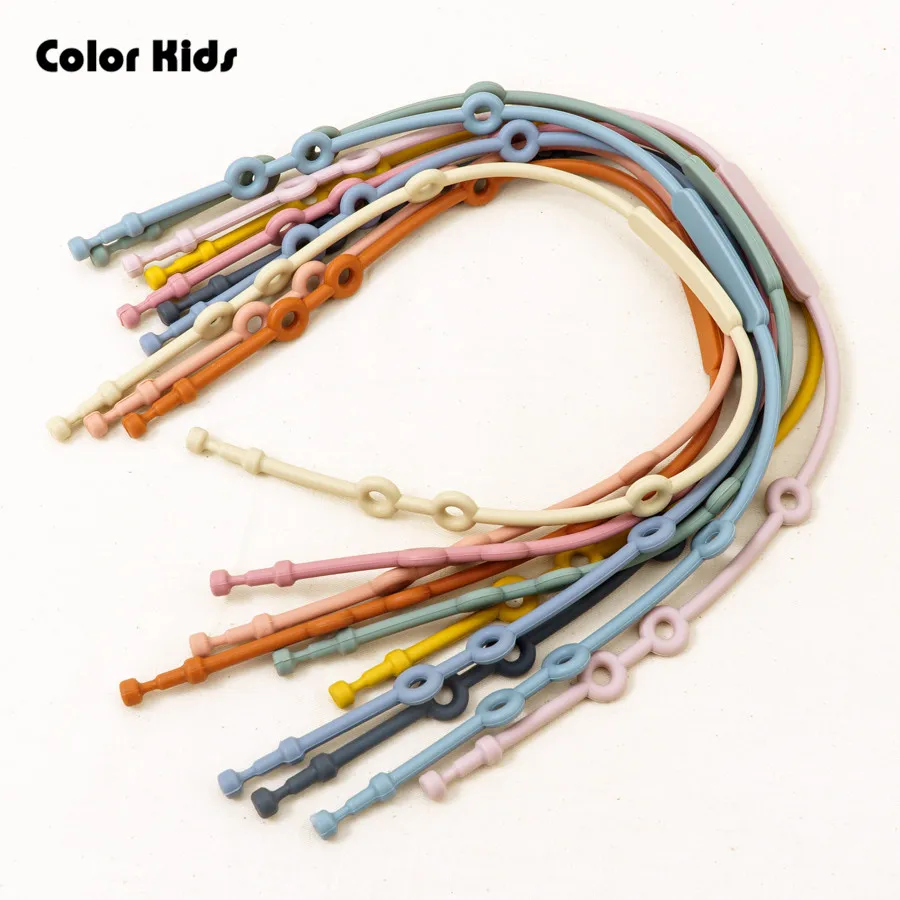 Clips para chupete de bebé, cadena de dentición de silicona suave, juguete para bebé, soporte ajustable para pezones, Clip para chupete, accesorios para cochecito de bebé