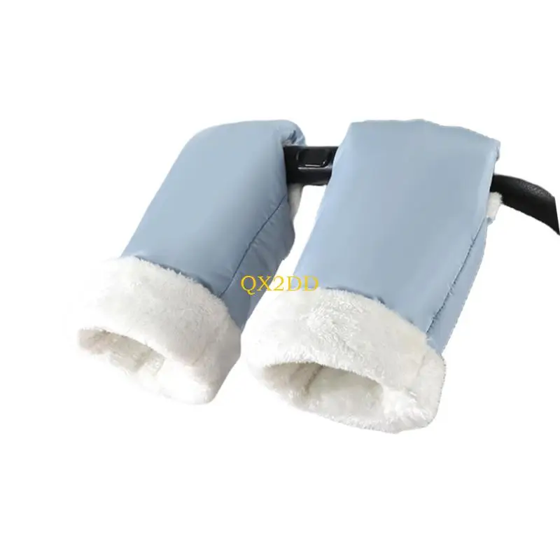 Manoplas impermeables para carrito de bebé con forro térmico - imagen 5