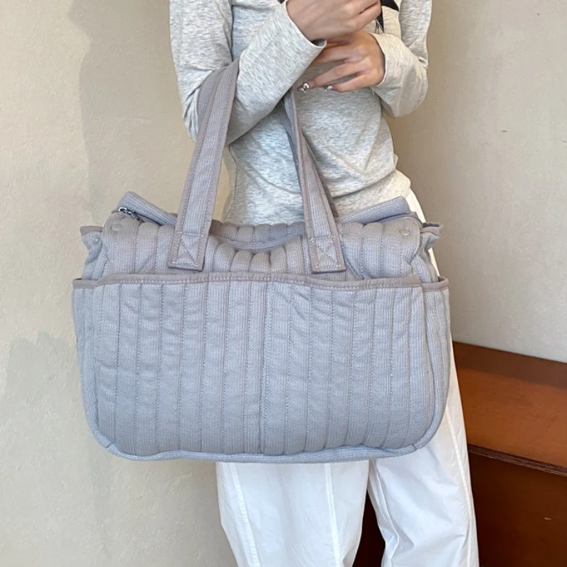 Bolsa de mamá multifuncional de gran capacidad, bolsa de pañales para llevar al bebé, paquete de maternidad, bolsos de viaje para mujer, organizador de artículos para bebé