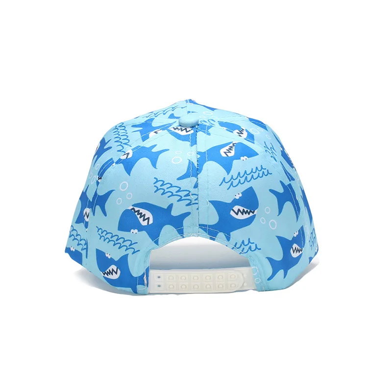 Primavera Verano niños gorra de béisbol dibujos animados Animal impreso niños gorras tiburón ballena dinosaurio sombrero para el sol niños niñas accesorios al aire libre - imagen 4