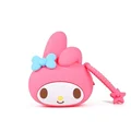 Melody blue bow