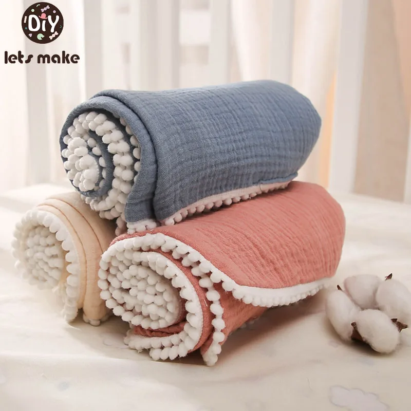 Toalla baño bebé algodón manta - vista principal