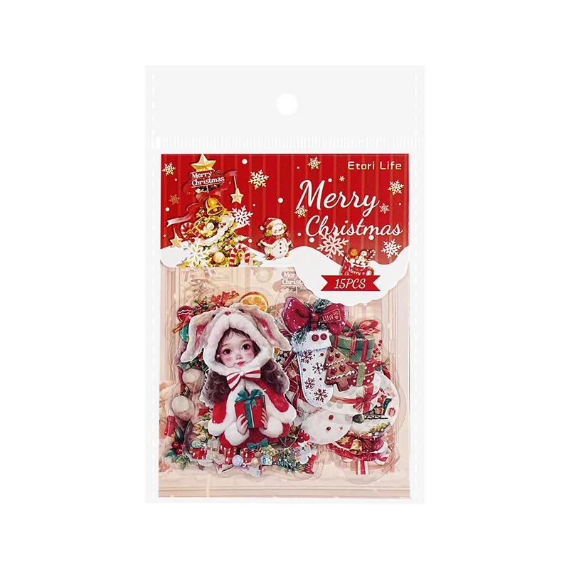 Pegatinas de Navidad Encuentros para planificadores y scrapbooking - imagen 5