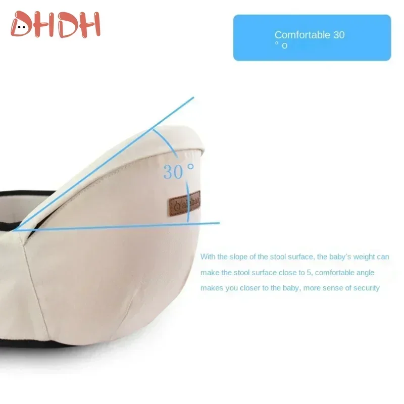 Portabebés ergonómico multifuncional, taburete de cintura, andadores, eslingas para bebé, asiento de cadera de viaje ajustable, suministros para bebé - imagen 2