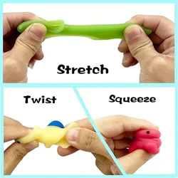Dinosaurios squishies - Juguetes antiestrés para niños