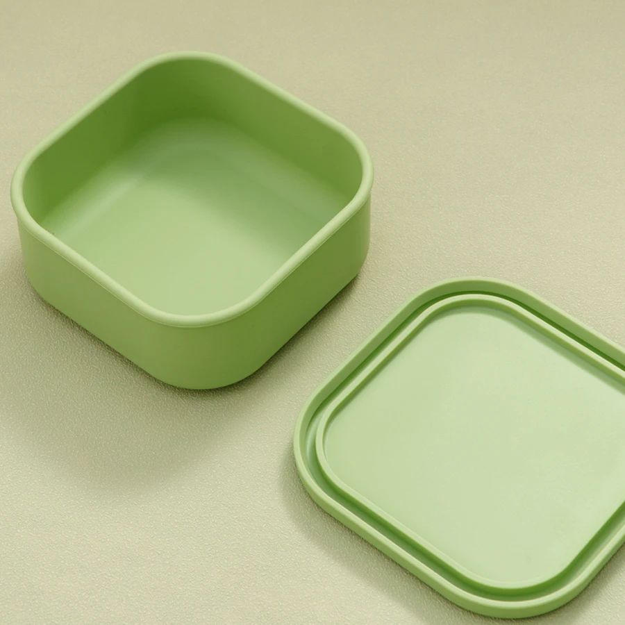 Fiambrera infantil de silicona sin BPA apta para microondas - imagen 2