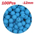 100pcs Aqua blue