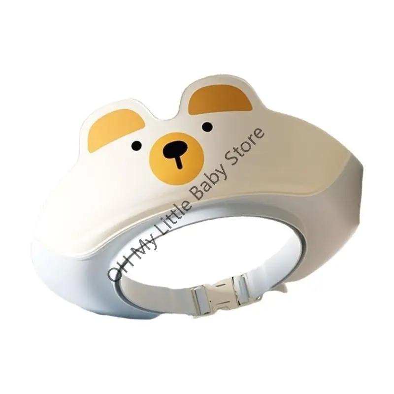 Gorro baño seguro M76C, artefacto protector para los ojos, gorro para lavar gorro protector, gorros ducha bebé