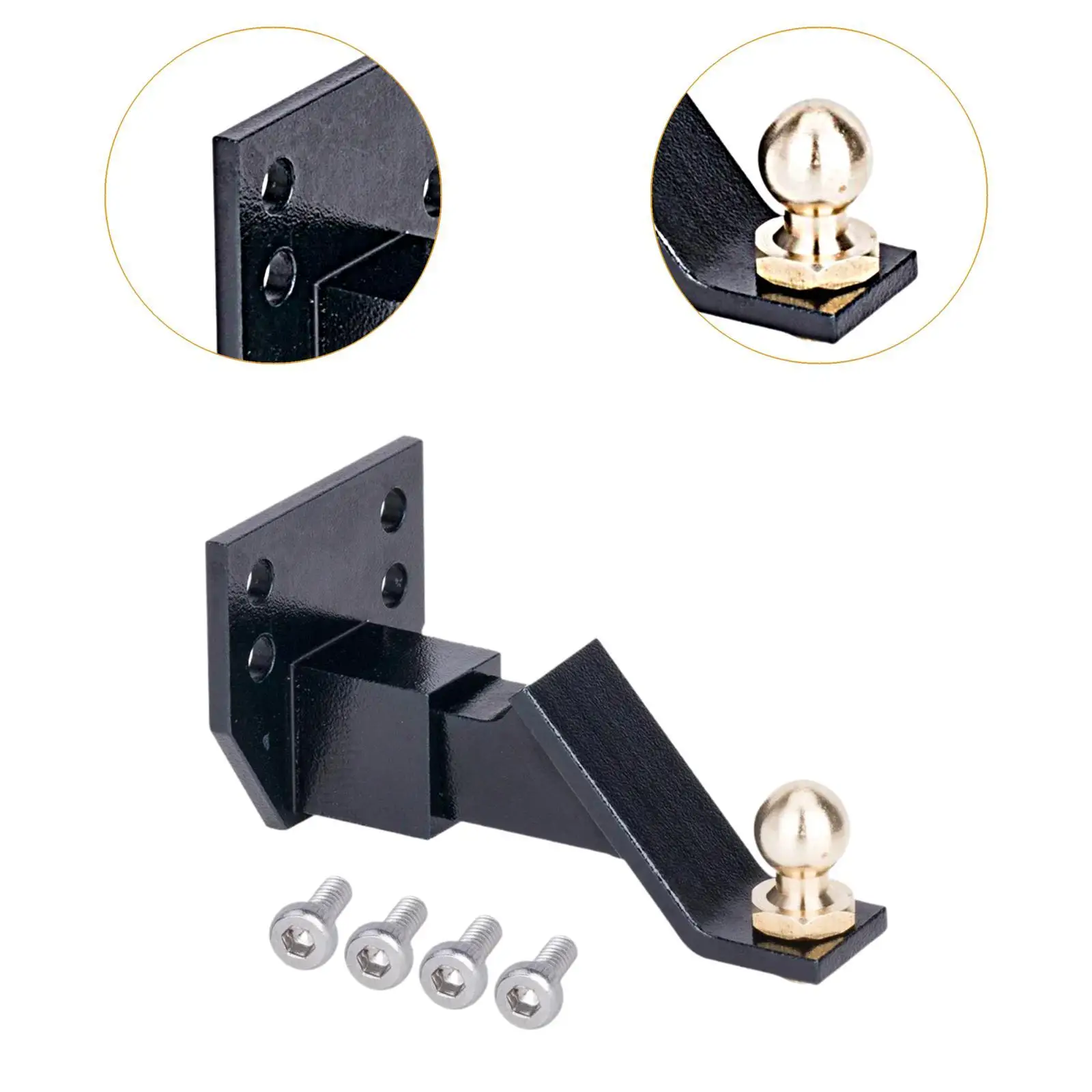 Actualización del soporte de enganche de remolque para juguete modelo de camión de coche trepador de control remoto a escala 1:10 - imagen 5