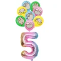 17pcs balloons 5