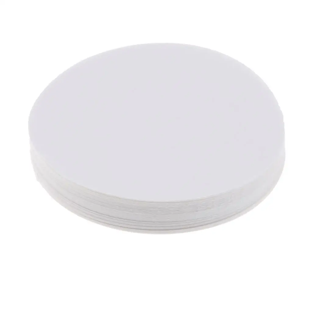 Pack of 100 Sheets of 12.5 Cm Qualitative Filter Paper Chemistry Experiment