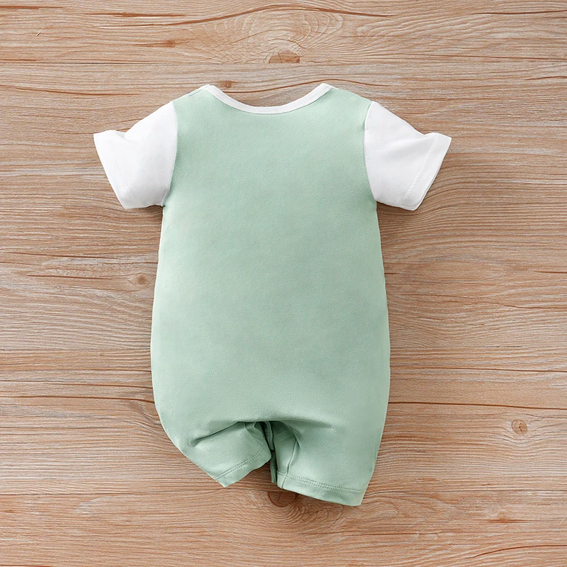 Mono verano bebé con estampado de conejito Pascual - imagen 3