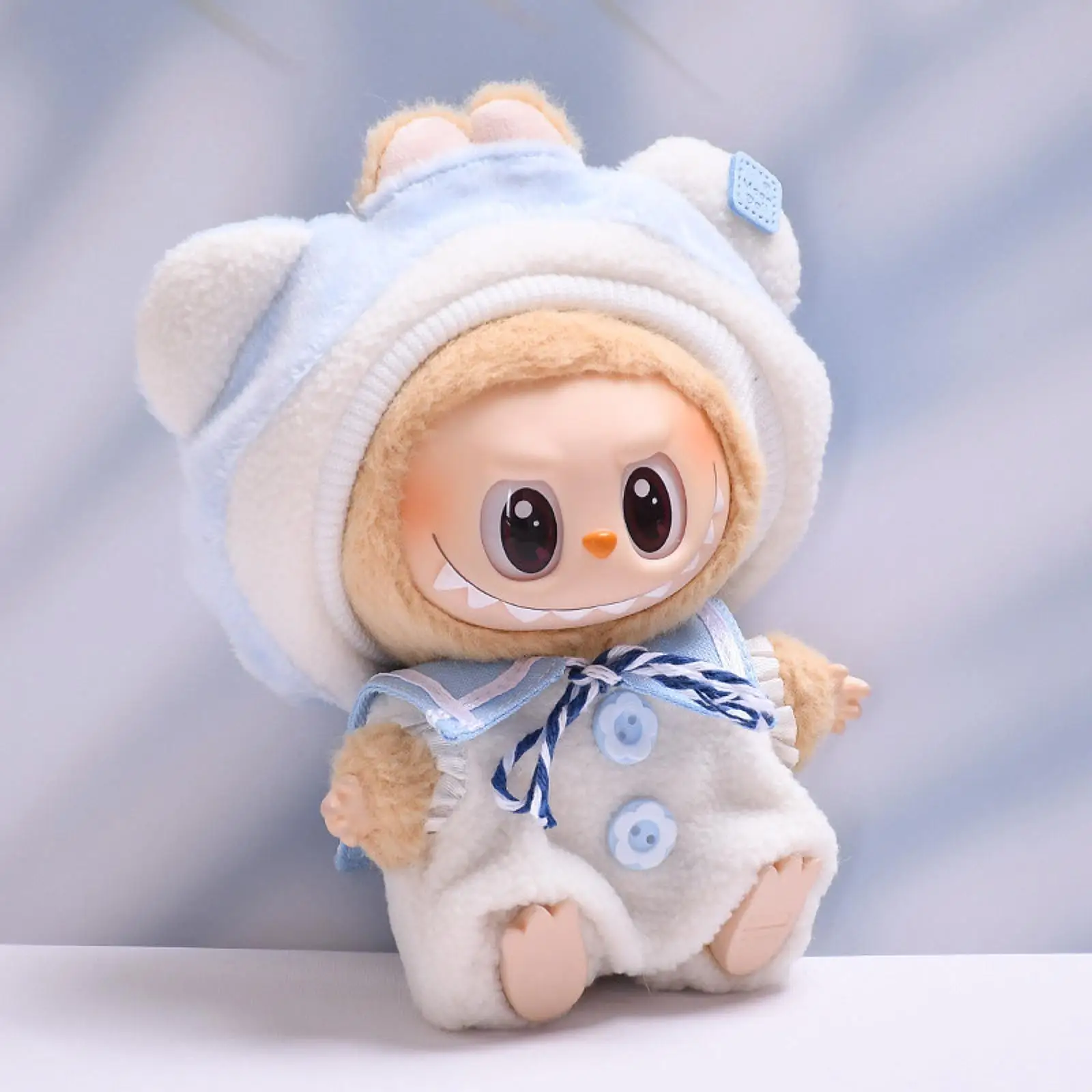 Mini 6 inch Doll Clothes Clothing DIY Kids Toy Dress up Adorable Girl Doll Clothes for Age 5-7 8-10 Pendant Doll Christmas Gift