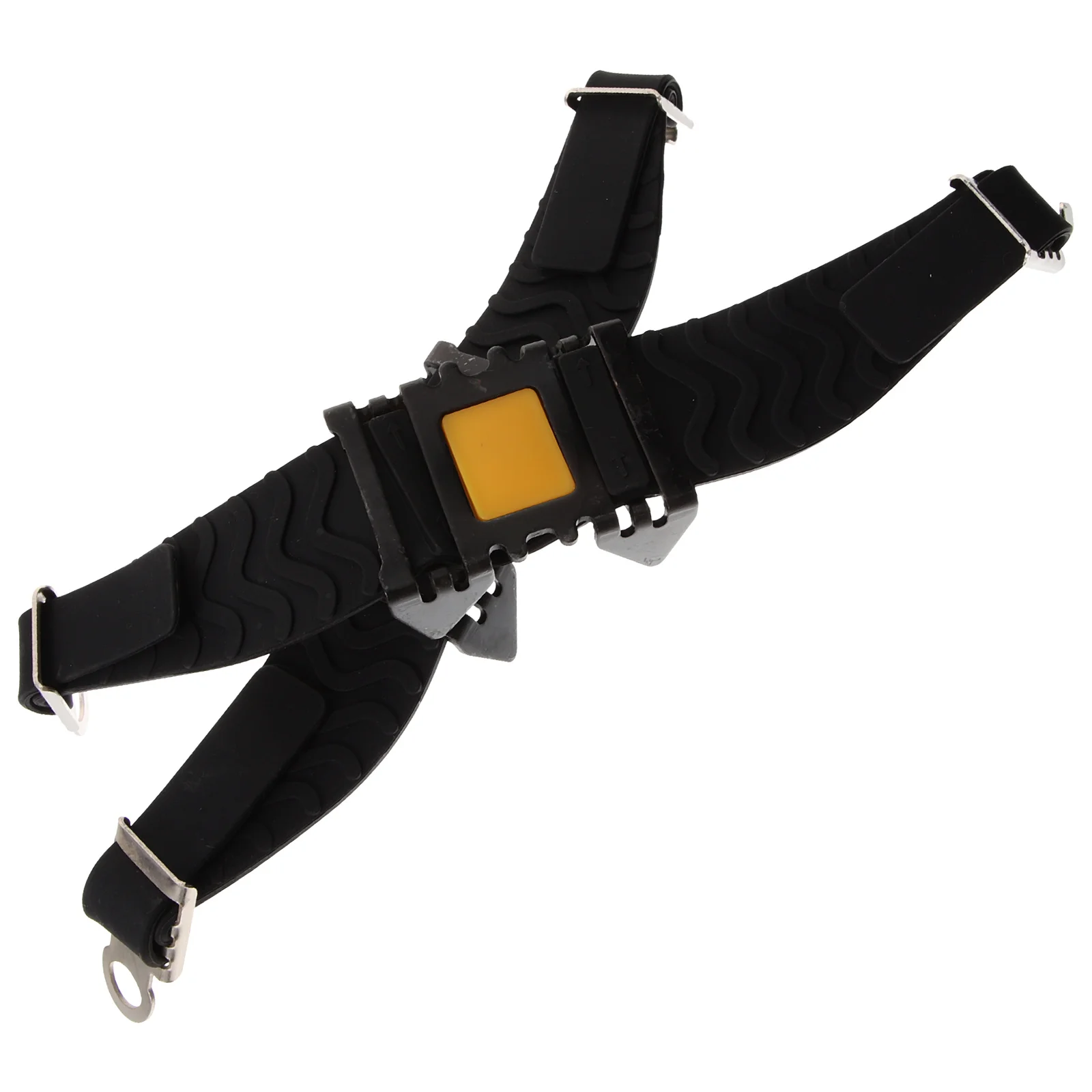 1 par de tacos de hielo para botas para exteriores, tacos antideslizantes para nieve, tacos ajustables para zapatos, botas, escalada, caminar, acampar y hacer senderismo - imagen 5