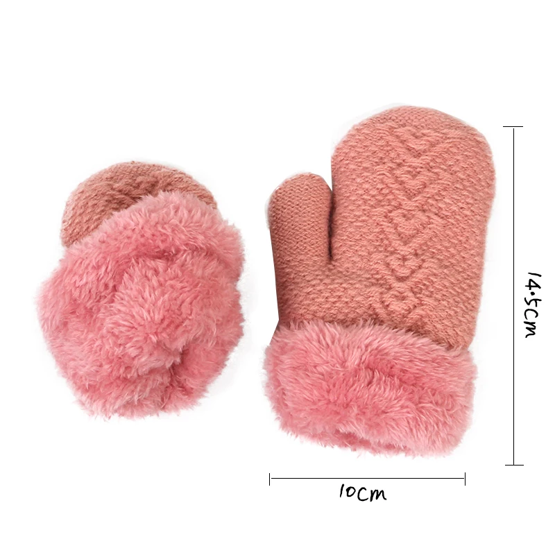 Conjunto invierno bebé con gorro pompón, bufanda y guantes - imagen 5