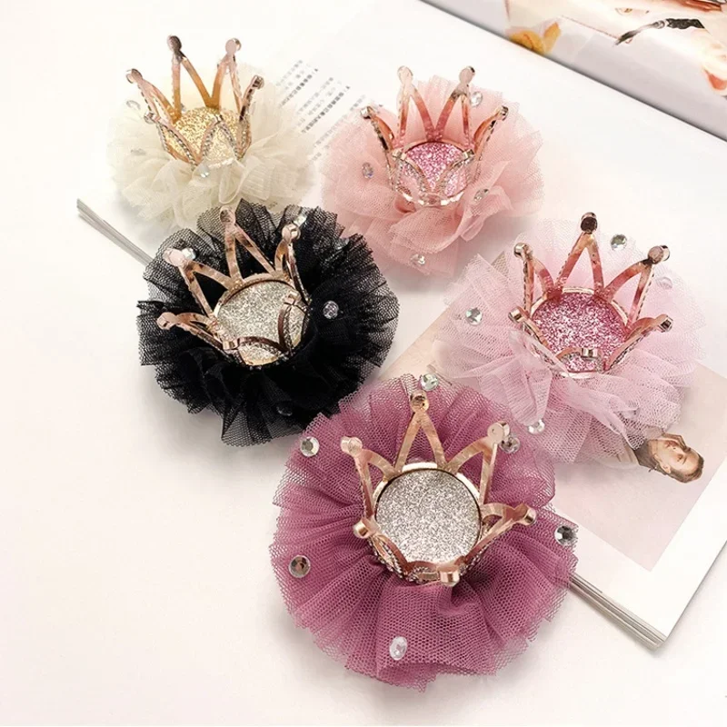 Corona princesas niña – Diadema decorativa fiesta - imagen 4