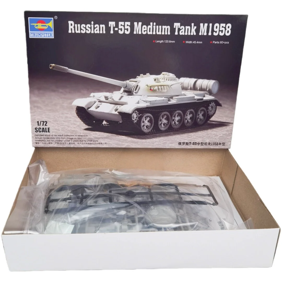 Maqueta de tanque T-55 Trumpeter para armar - imagen 2