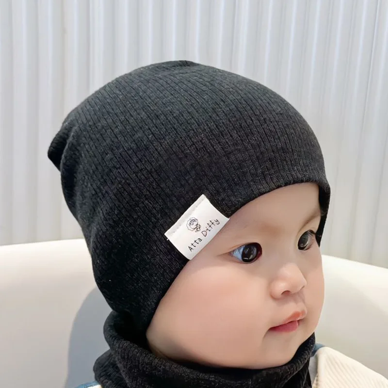 Gorro tejido para bebé otoño e invierno – Suave, elástico y cálido - imagen 3