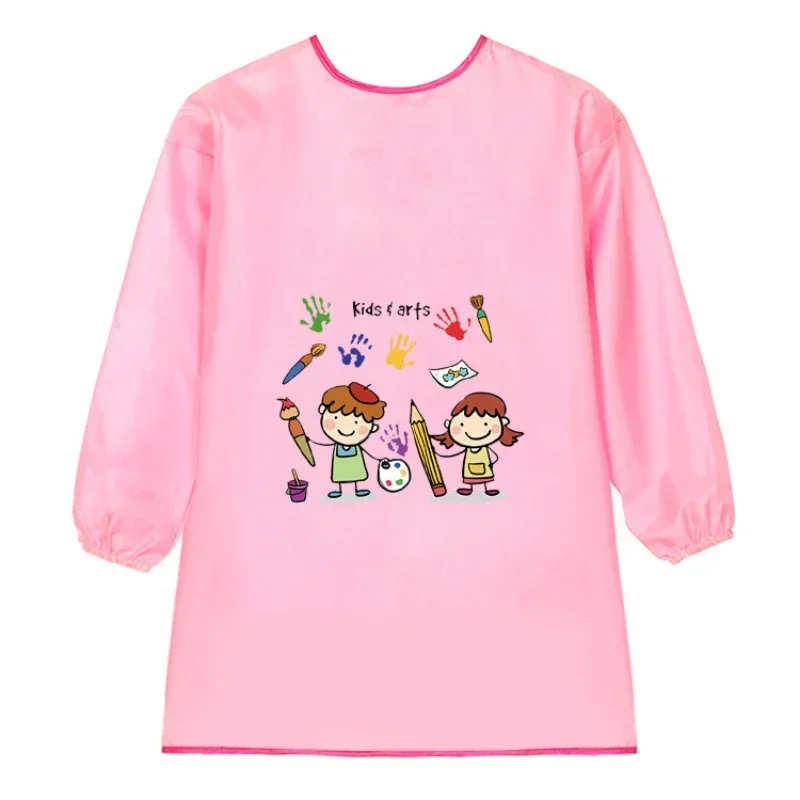 Baberos de alimentación para bebés, niños y niñas, delantal de manga larga, paños impermeables para niños, pintura escolar, dibujo, bata de arte DIY - imagen 4