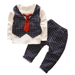 Conjunto bebé de algodón: camiseta, pantalón para primavera y otoño