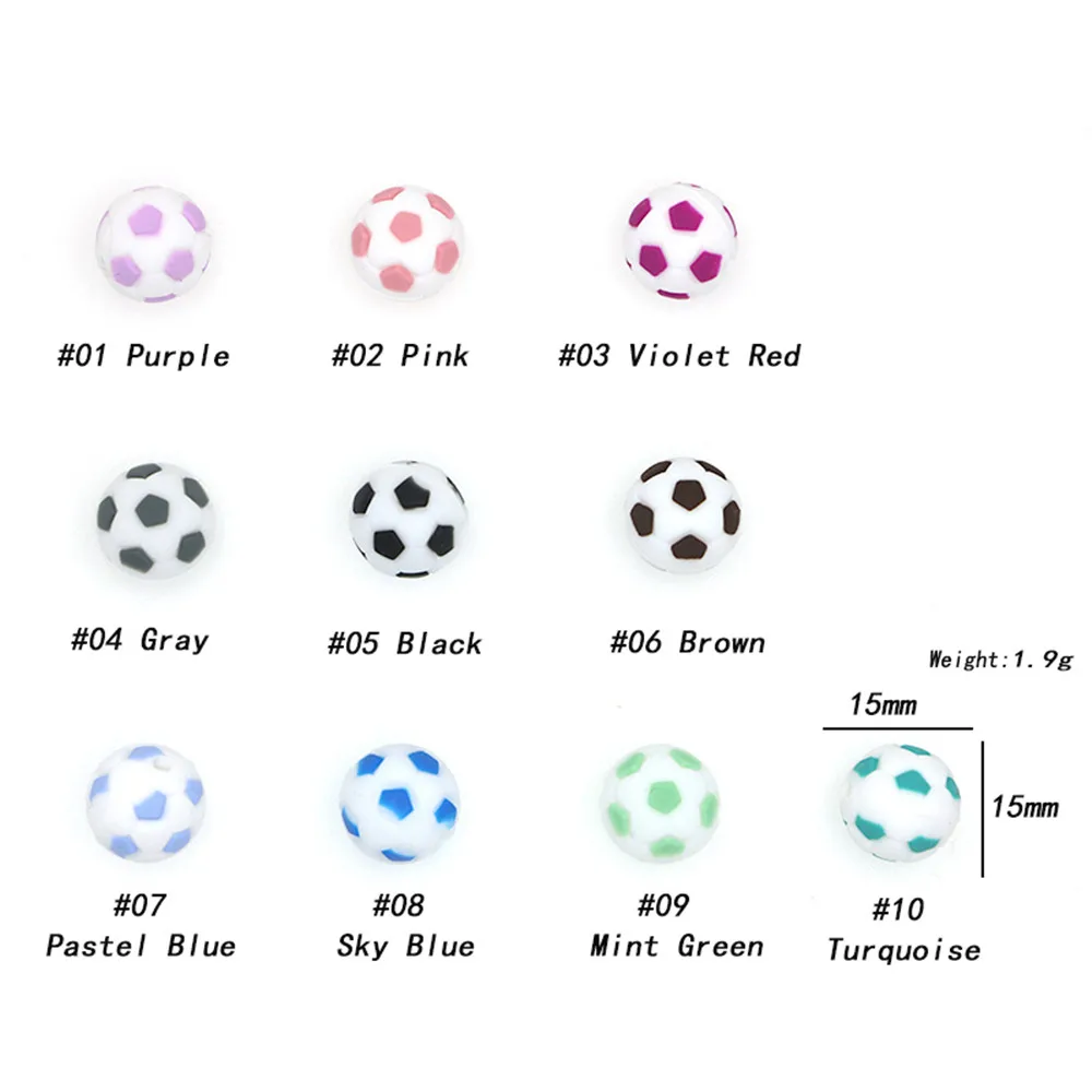 10pcs Football Mix