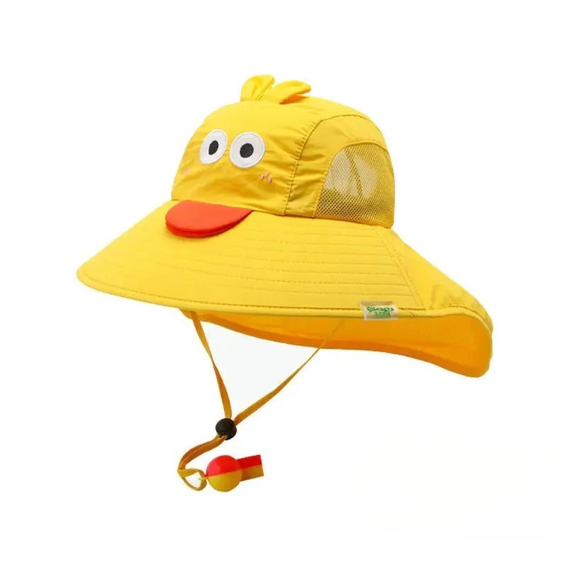 Sombrero de verano al aire libre para niños, sombrero para el sol, cubierta para la oreja y el cuello, protección solar, gorros de playa, gorra con solapa para niños y niñas - imagen 2