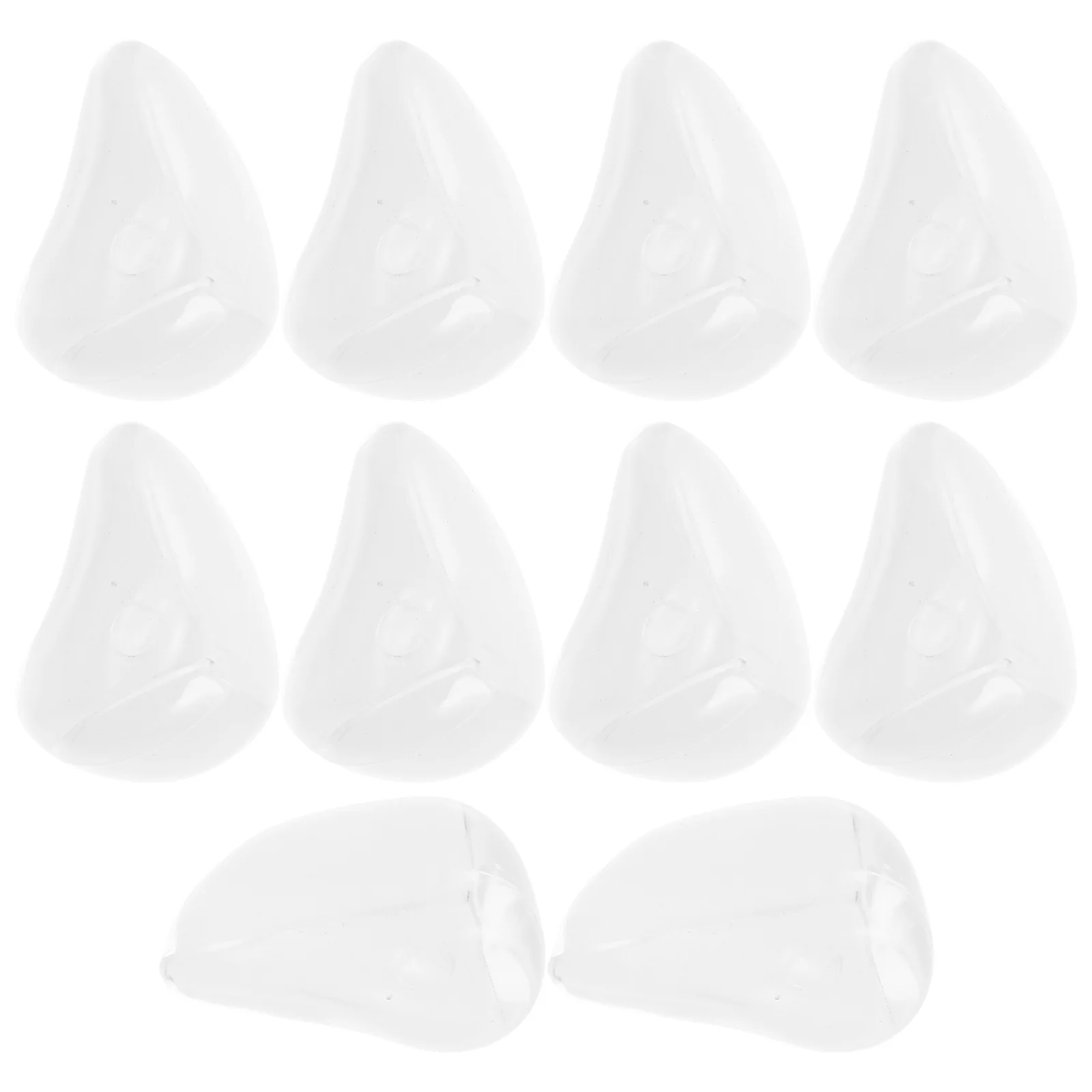 Protectores de esquina transparentes para muebles, protectores acolchados para mesa, escritorio, cubiertas de esquina de seguridad, 10 Uds.