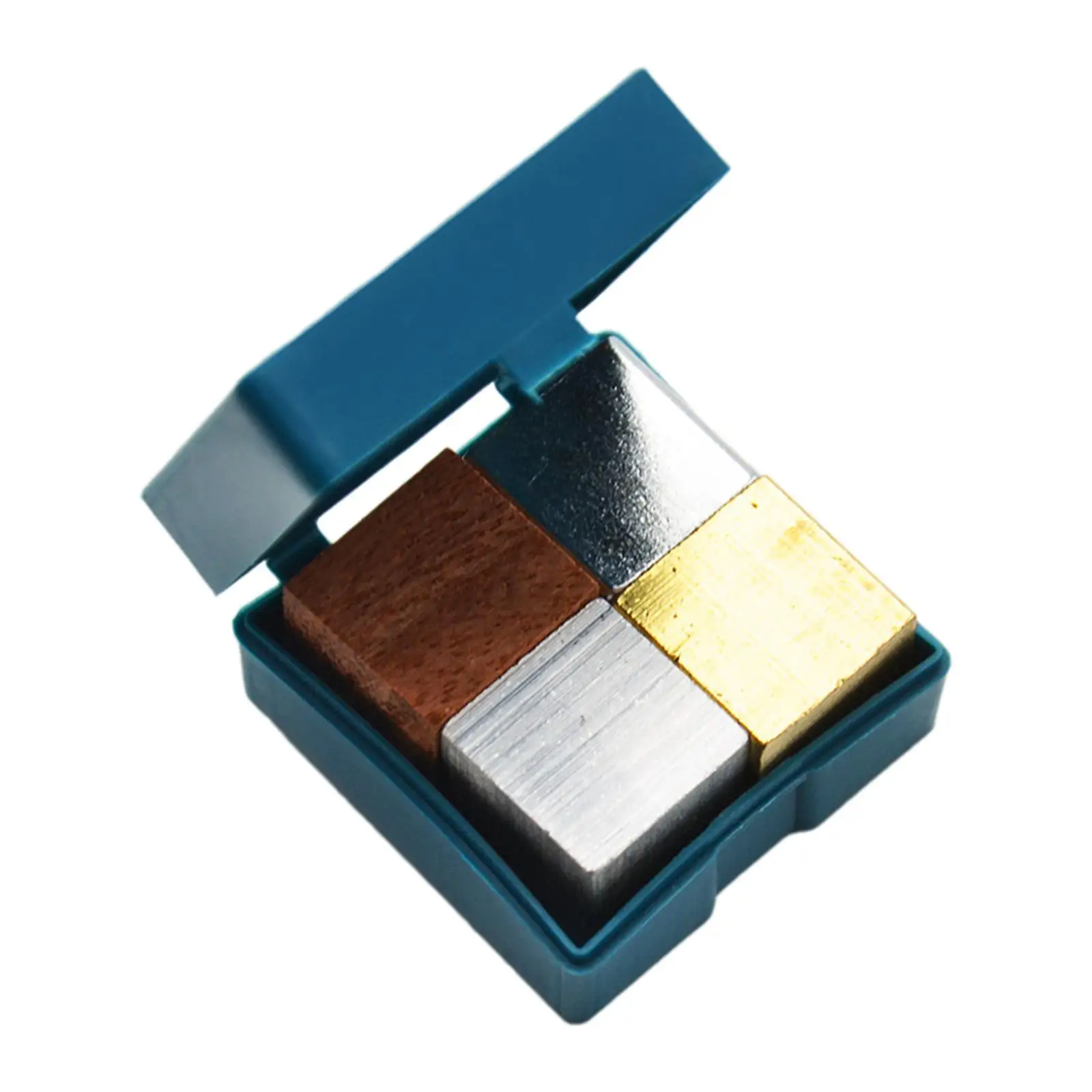 Scientific Density Cube Set Teaching Aids Demonstrator Teaching Material Different Mass for Students Teachers Middle School