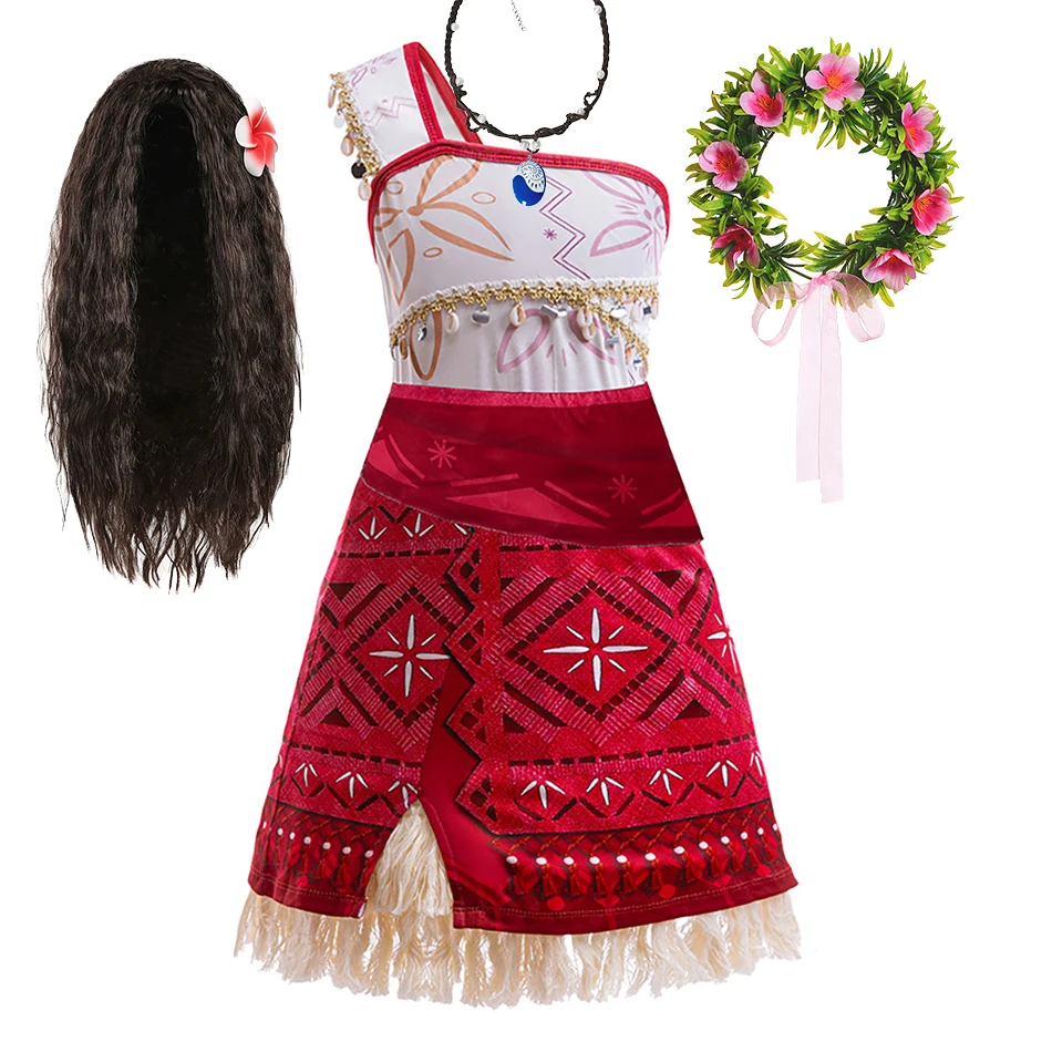 Disfraz Moana 2 para niña – Vestido princesa Vaiana - imagen 2