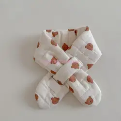 Belderchief Bufanda infantil estampada para invierno
