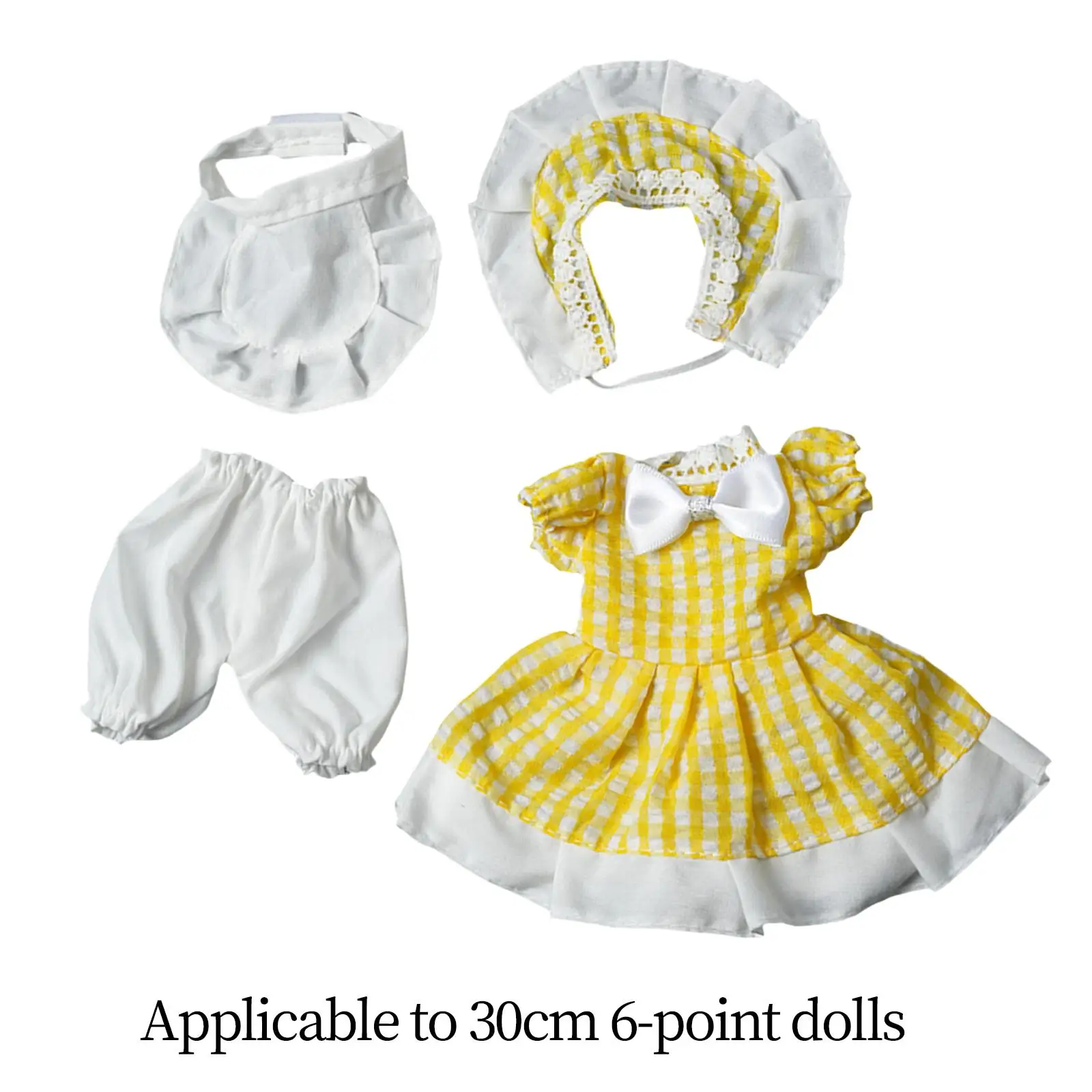 1/6 BJD Doll Princess Dress Oufit DIY Costume for 11.81'' Action Figure Doll