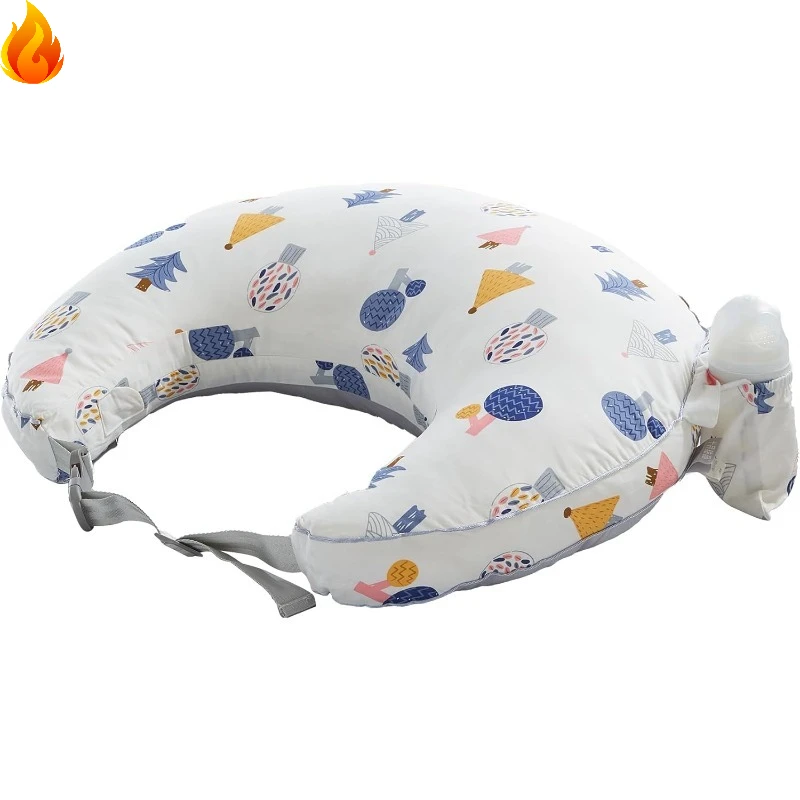 Almohada de lactancia ergonómica lavable a máquina para bebé y madre