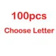 100pcs Choose letter
