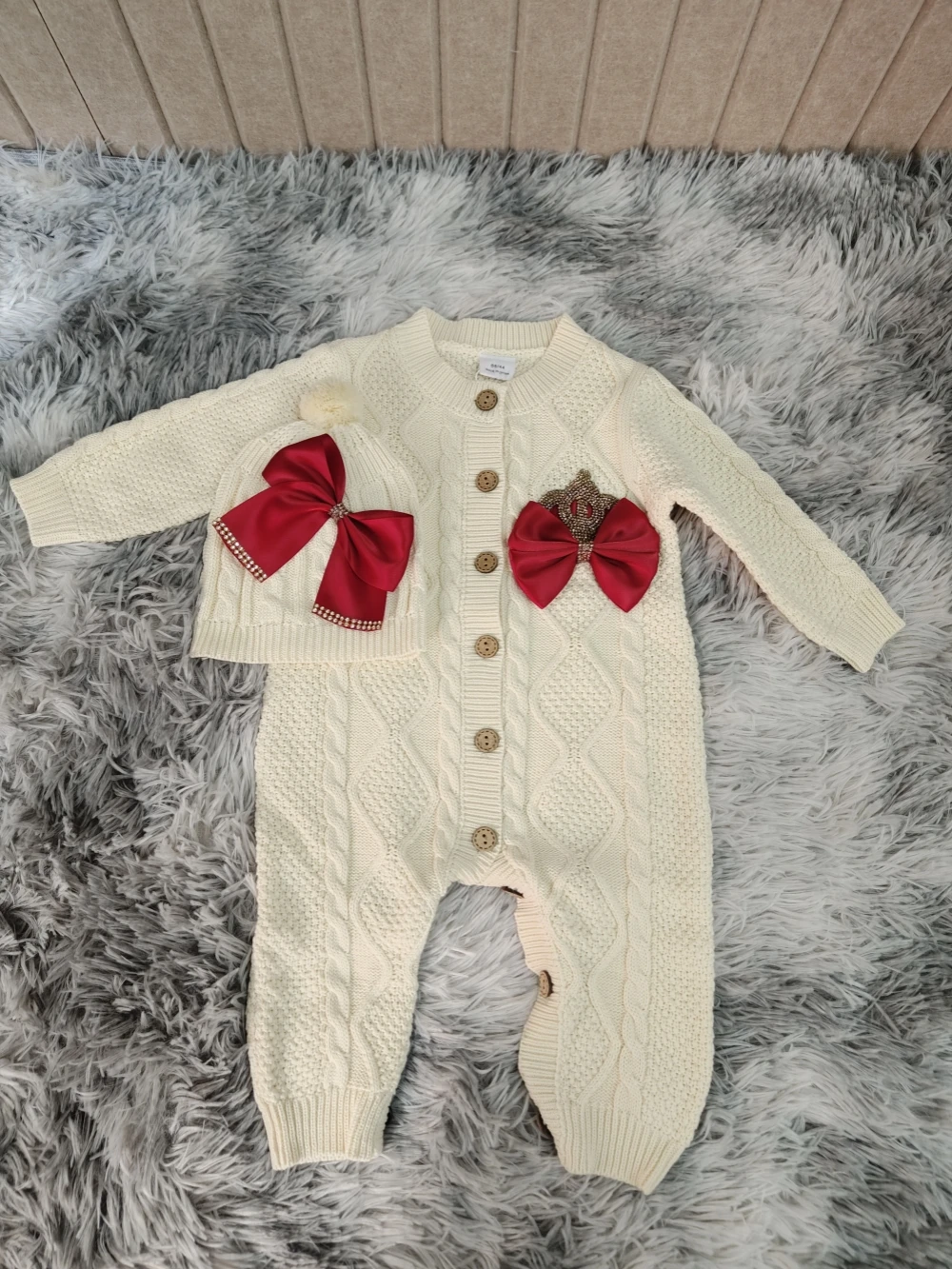 Traje de capa rosa para niña recién nacida, bordado dorado personalizado, nombre de costura, regalo personalizado, traje de Parajam para guardería en casa de bienvenida - imagen 4