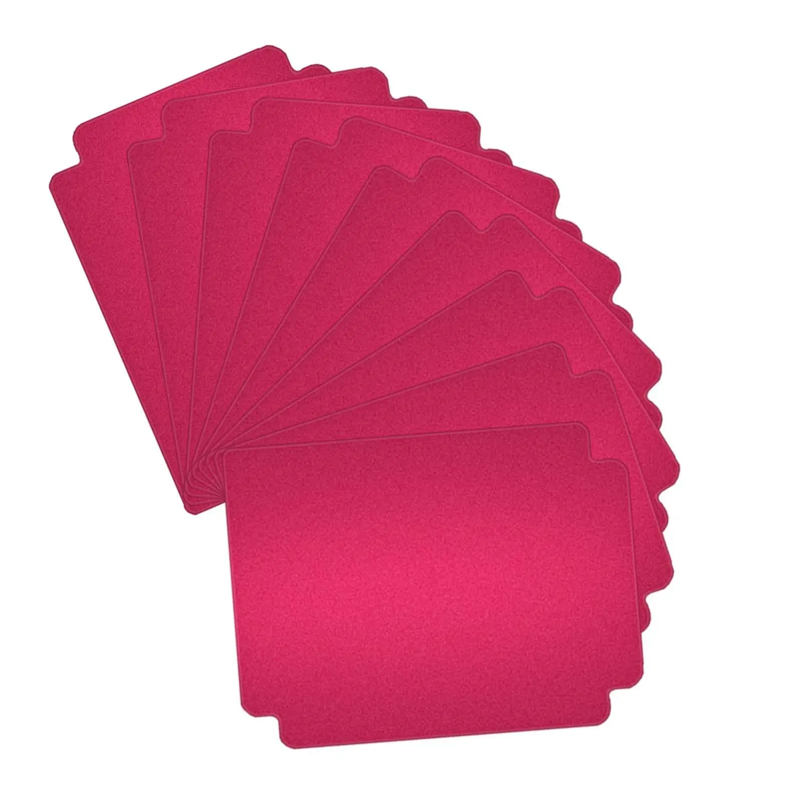 6x10x Trading Card Dividers Card Box Divider Card Page Dividers for Games Card Rose Red