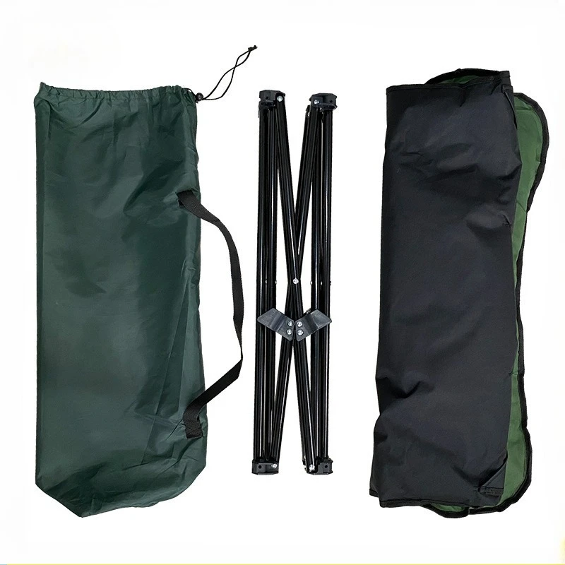 Cama plegable para mascotas al aire libre, perrera desmontable impermeable con almohadilla cómoda resistente a mordeduras para perros, gatos, Camping, viajes, suministros para mascotas - imagen 5